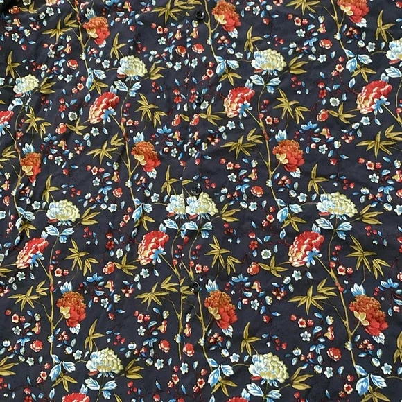 Zara button down patterned shirt - Picture 2 of 7